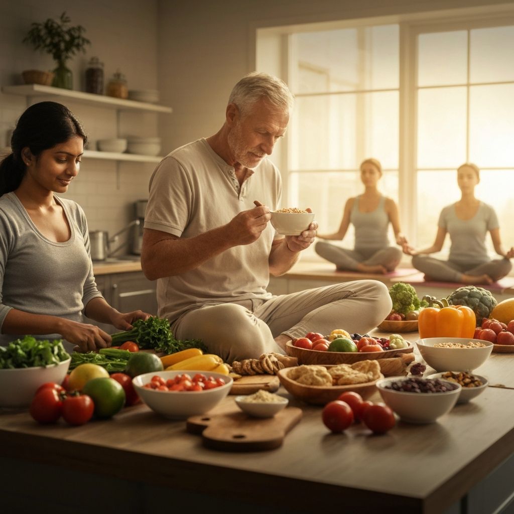 Táplálkozás és egészséges életmód vizualizáció